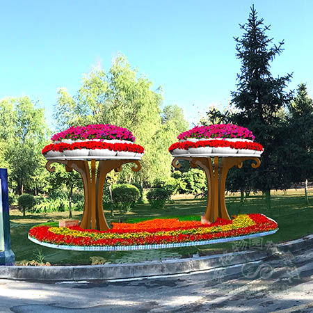 戶外大型花架 『花蘑菇』 