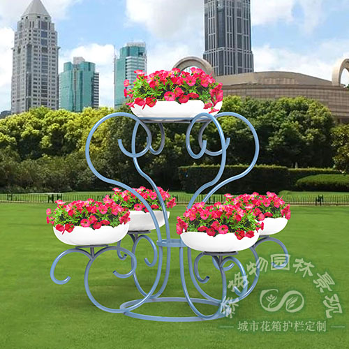 小型廣場藝術立體花架