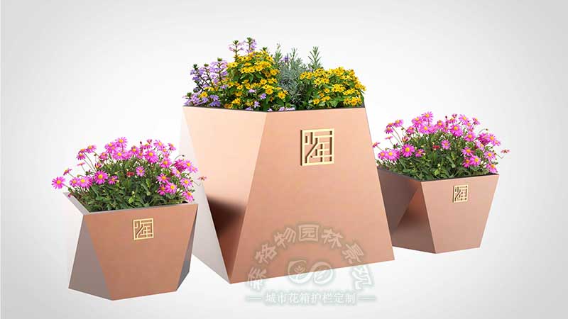 商業街不銹鋼大型樹池S-DLHX-B005