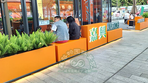商場小區店鋪外擺鐵藝花箱
