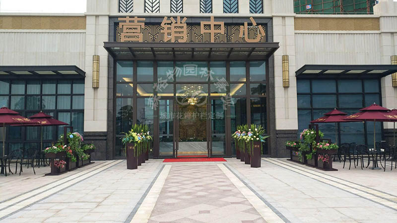 園林景觀不銹鋼花箱的分類