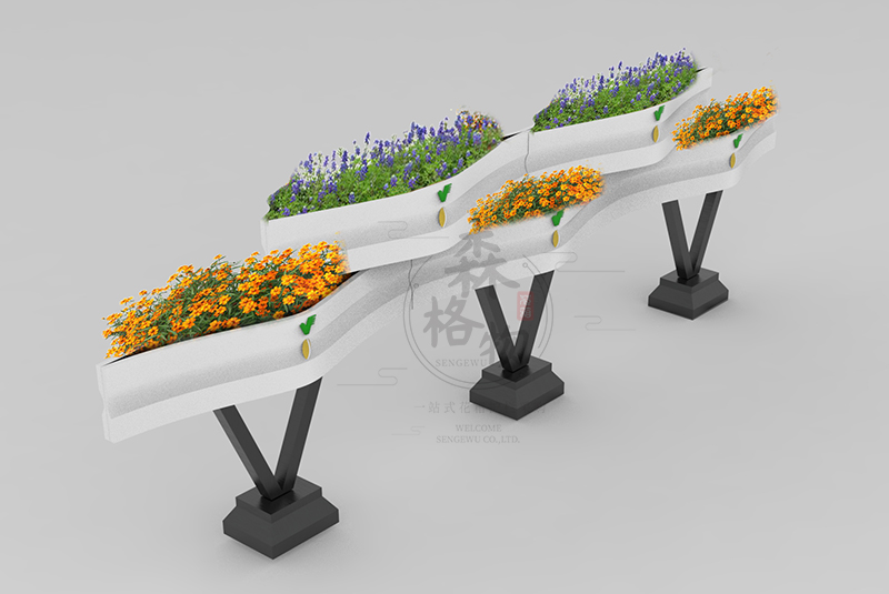 PVC微發泡板飄帶花箱