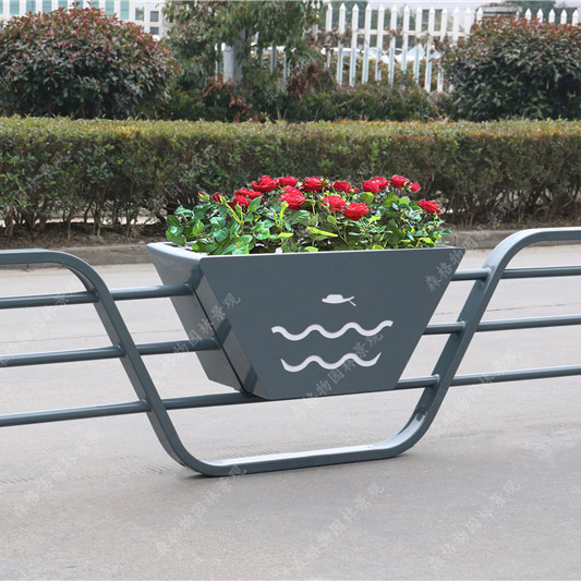 乘風破浪護欄鈑金花箱