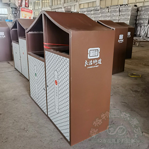 不銹鋼雙分類垃圾桶