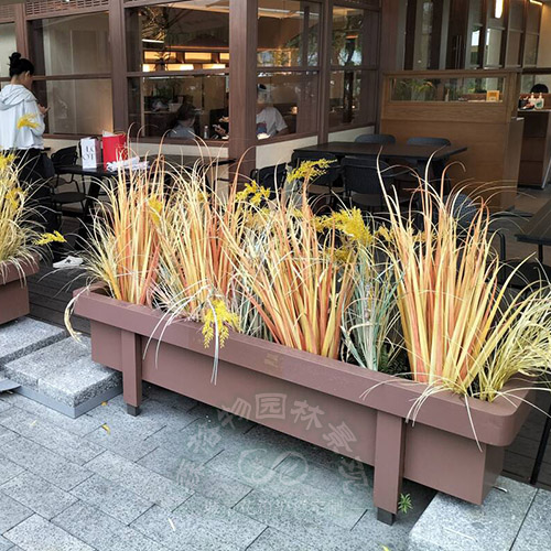 商業街花箱隔斷