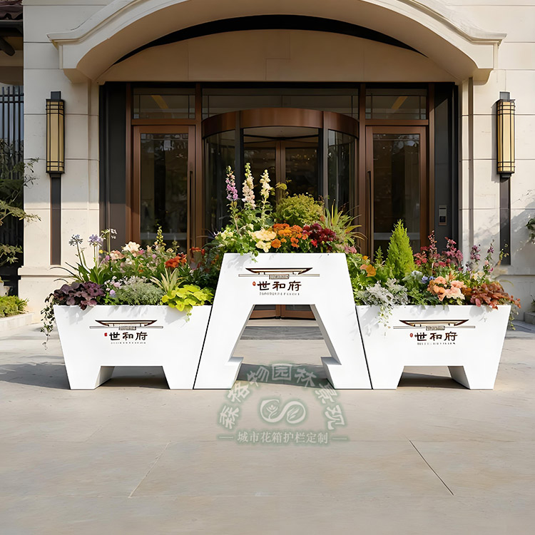 呂梁百福鼎不銹鋼花箱