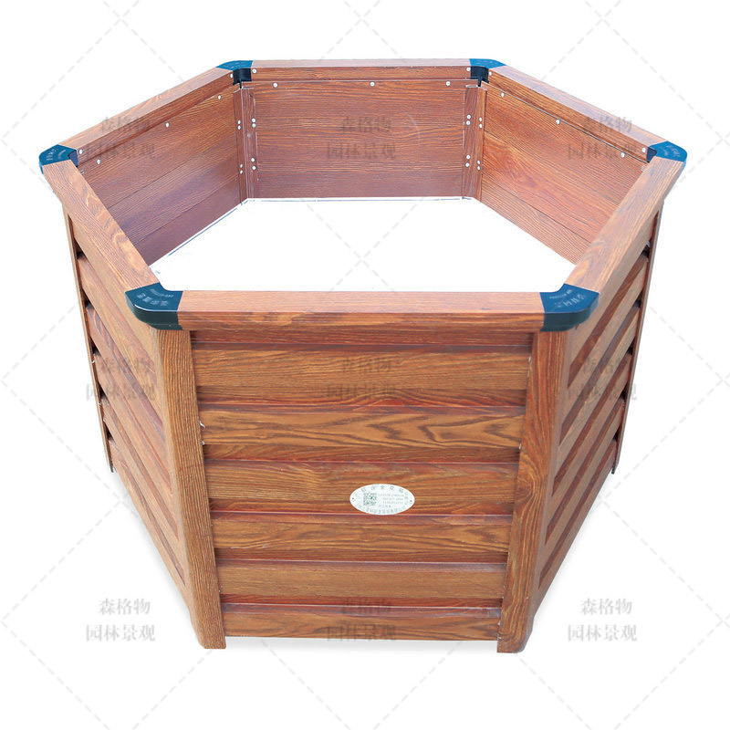 六邊形鋁合金樹(shù)池花箱