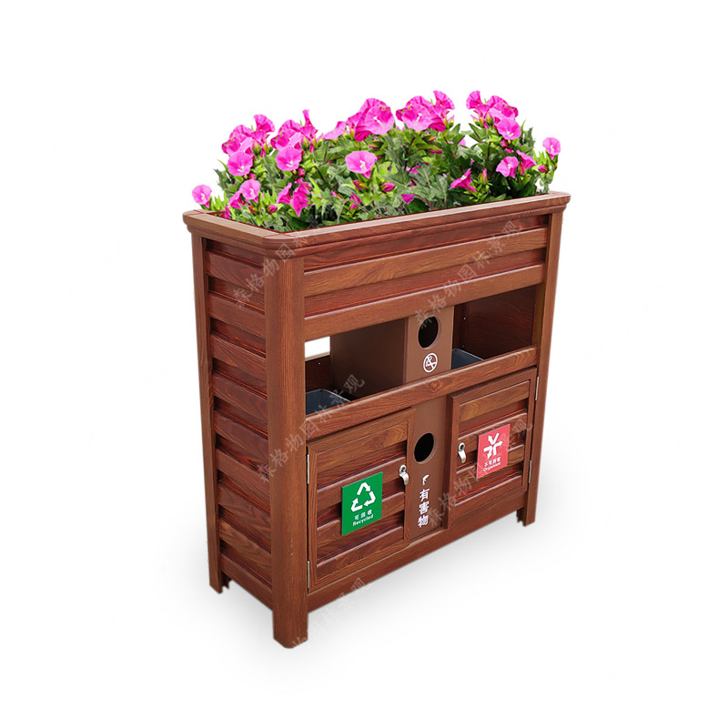 鋁合金護欄花箱垃圾桶