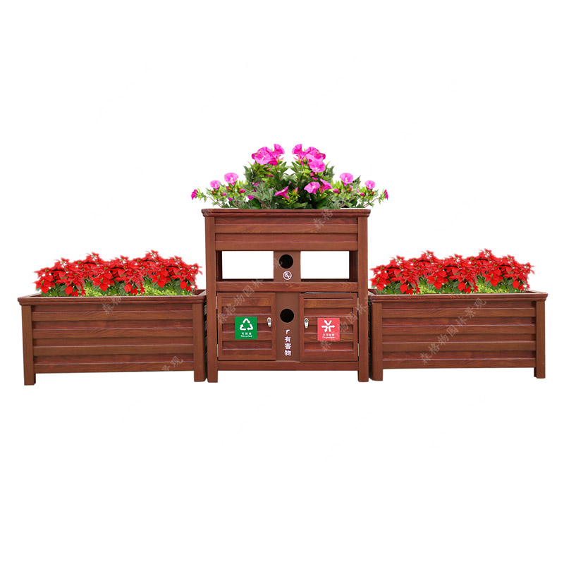 鋁合金護欄花箱垃圾桶