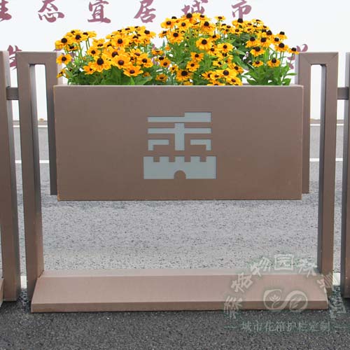 道路鍍鋅鋼花箱