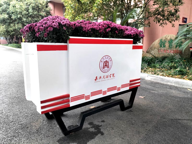 學校花箱定制案例