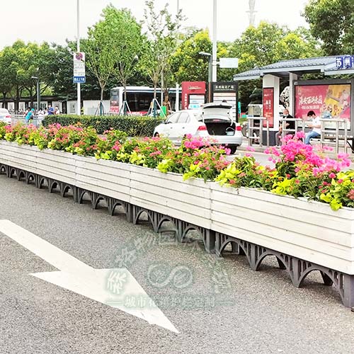 PVC花箱隔離護欄
