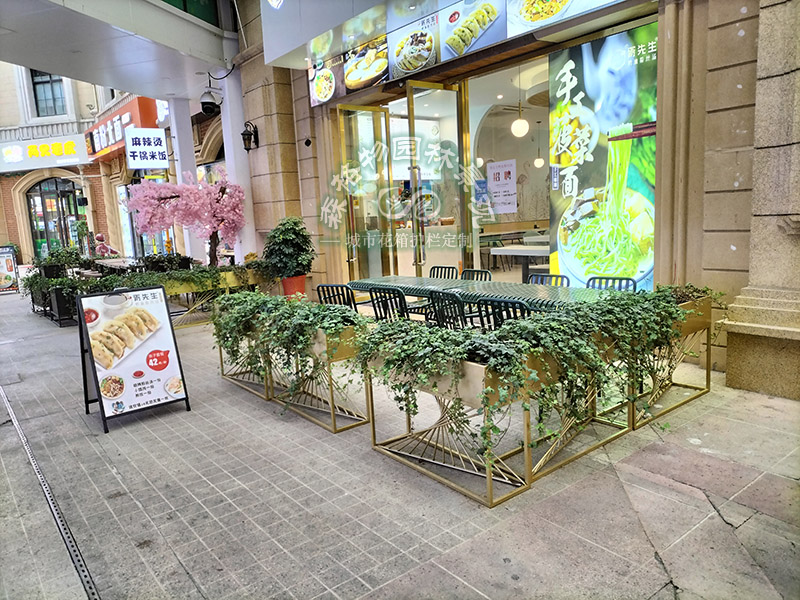 商業街隔斷花箱