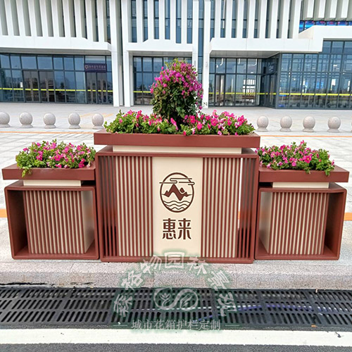 不銹鋼景觀文化主題花箱