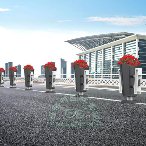 四海升平城市交通護欄花箱