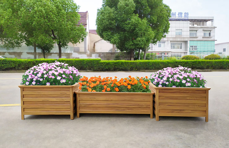 長方形鋁合金花箱種植什么植物比較好？ 