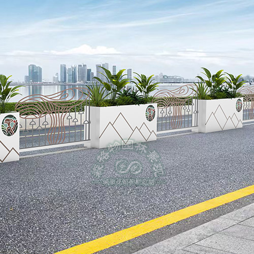 城市道路景觀花箱護欄的主要功能